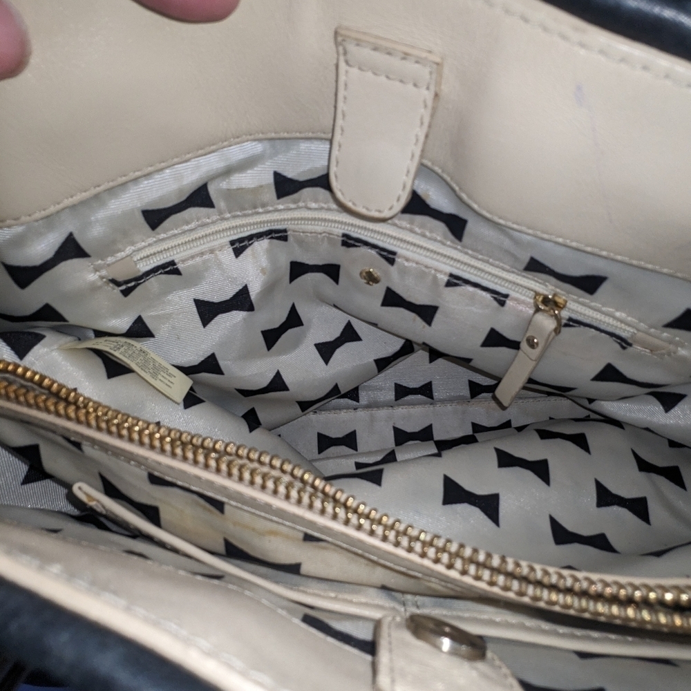 Kate Spade Black and Cream Women's Bag - Picture 11 of 14